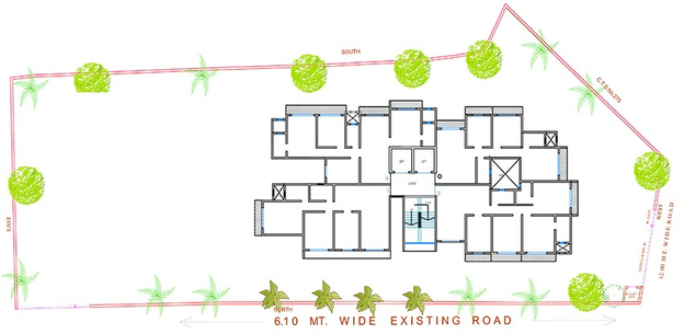 Master Plan of Kabra Christina in Goregaon West, Mumbai - Image 212963